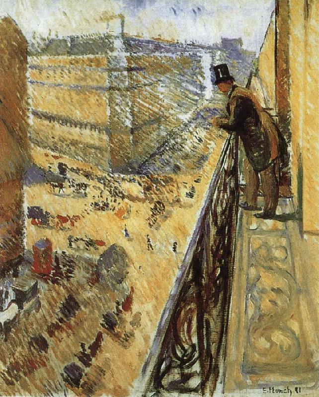 Edvard Munch Streetscape